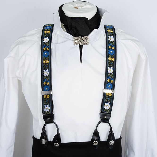 Hovedbilde BUKSESELER folklore blå 