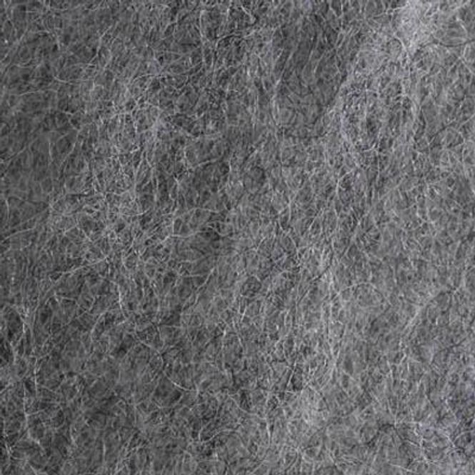 Hovedbilde Kardet vasket, mørk grå 100g