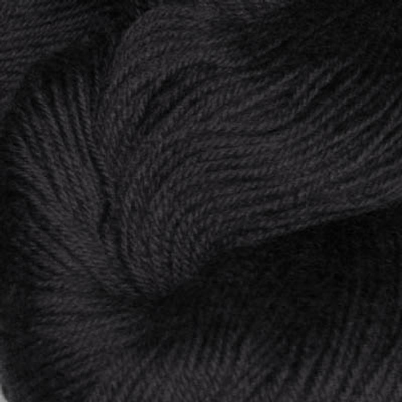 Hjerte superwash 12/4, svart