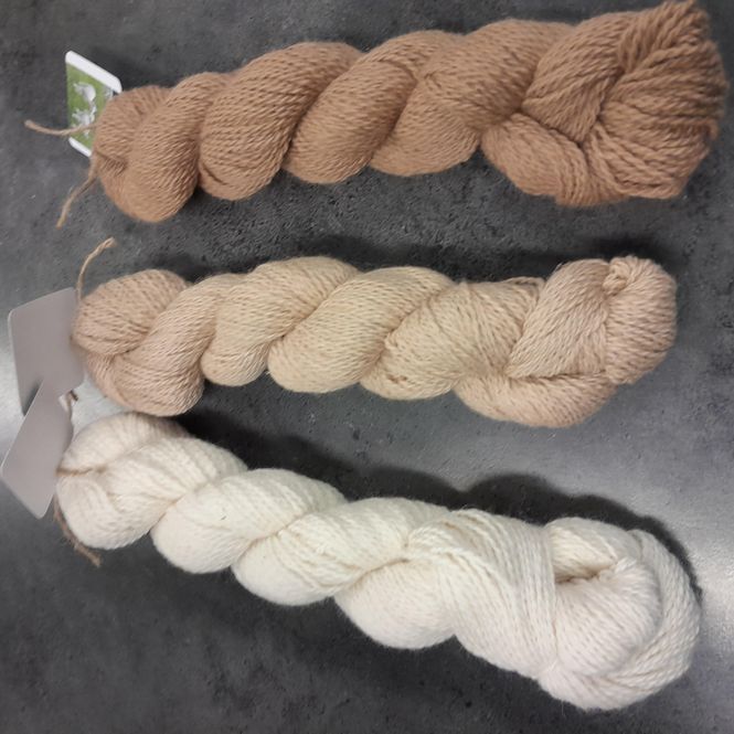 Hovedbilde Alpakkagarn Hvit 100g