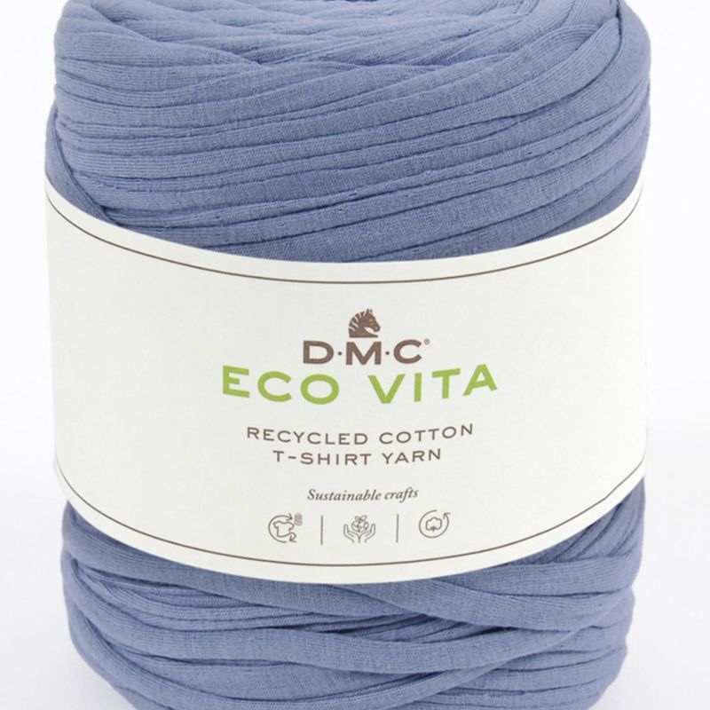 Eco Vita - Resirkulert t-skjorte garn/trikot garn f. 16 Jeans