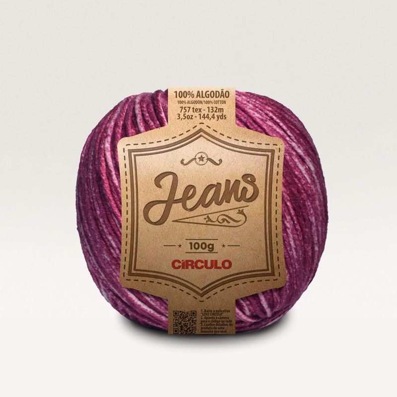 Jeans Bordeaux F. 8738